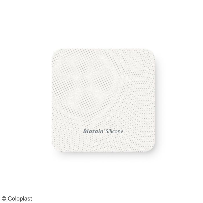 Biatain Silicone Non-Border Wundauflage 10 x 10 cm (10 Stck.)