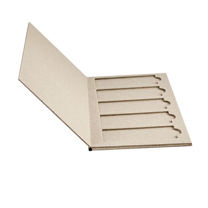 [HCT 42700005] Präparatenmappe mit Deckel Für 5 Objektträger