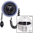 Big ben round Blutdruckmessgerät Ø 147,2 mm Wandmodell, 2-Schlauch