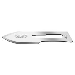 [SWA 140] Einmal-Skalpellklingen Swann-Morton Fig. 40 steril (100 Stck.)