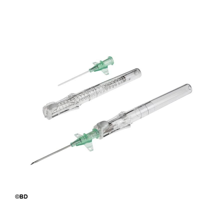 BD Insyte Autoguard Sicherheits Venenverweilkatheter mit Flügeln, 18 G