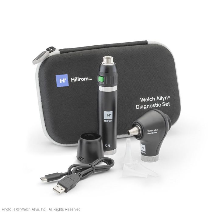 [WLA 71-XM2LXU] Diagnostik-Set 3,5 V mit MacroView Basic Otoskop im Hardcase