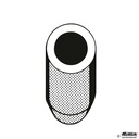 Adapter, 1-fach, Ø 30 x 90 mm