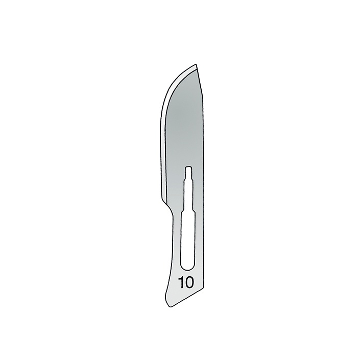 [MAR 101551004] Einmal-Skalpellklingen martin Fig. 10 Steril (100 Stck.)