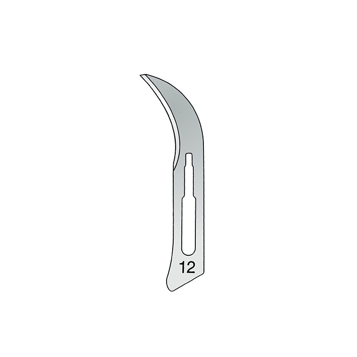 [MAR 101551204] Einmal-Skalpellklingen martin Fig. 12 Steril (100 Stck.)
