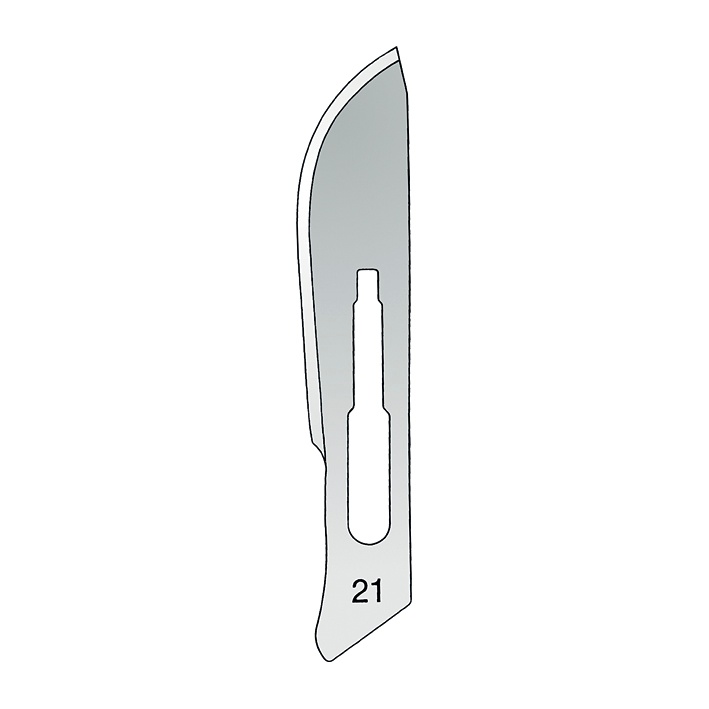 [MAR 101552104] Einmal-Skalpellklingen martin Fig. 21 Steril (100 Stck.)