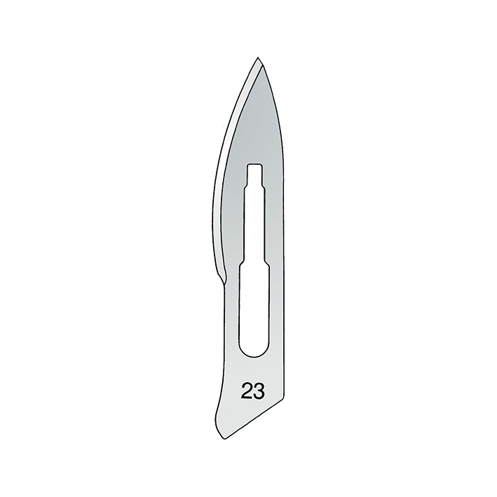 [MAR 101552304] Einmal-Skalpellklingen martin Fig. 23 Steril (100 Stck.)