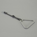 Handgriff Cora, Kunststoff 24 cm Mit Gurt und Metallring