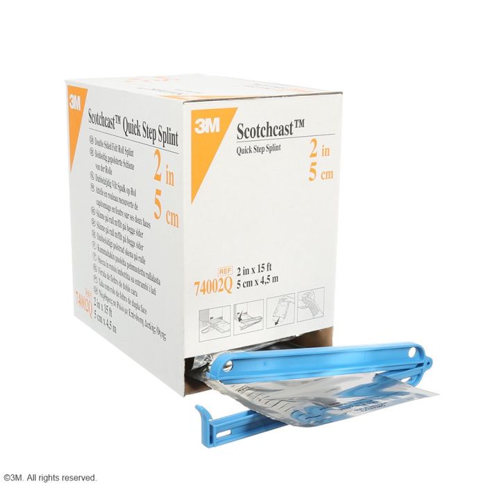 [DMM 74002Q] 3M Scotchcast Quick Step Splint 5,1 cm x 4,5 m (2 Stck.)