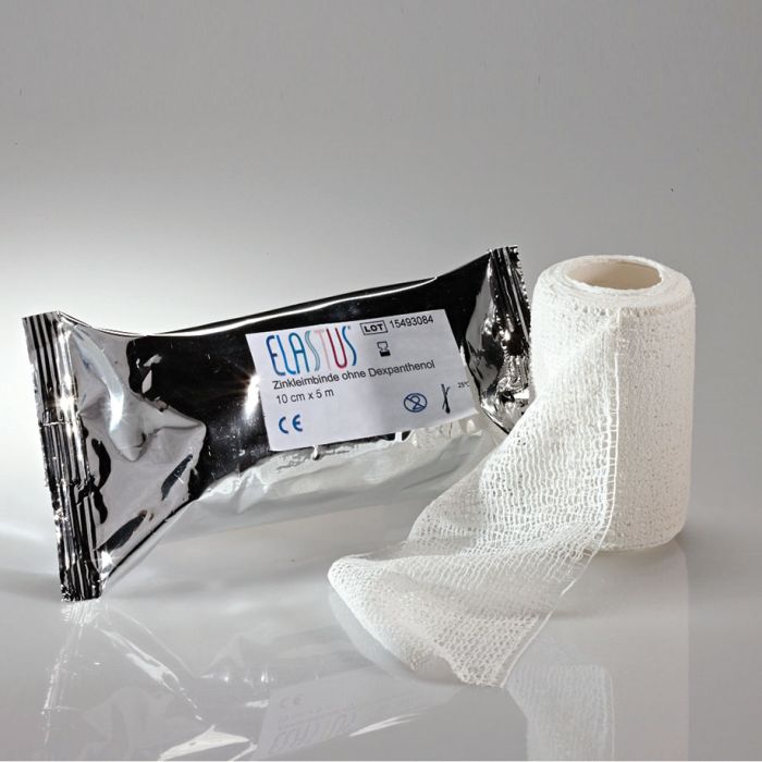 ELASTUS-Zinkleimbinden 5 m x 10 cm (10 Stck.)