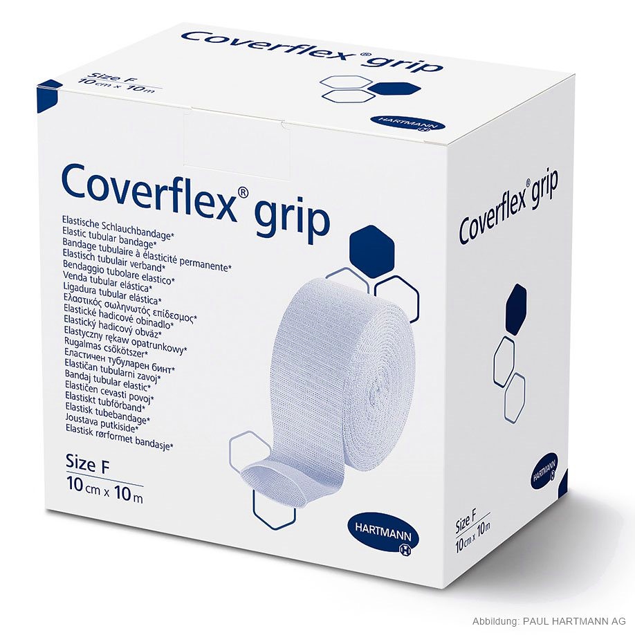 Coverflex grip Schlauchbandage Gr. F, 10 m x 10 cm