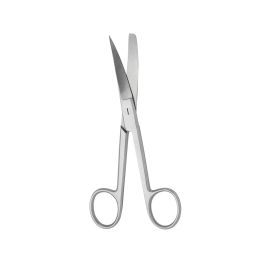 [DIM 08.111.14] Chir. Schere gebogen, spitz/stumpf 14,5 cm