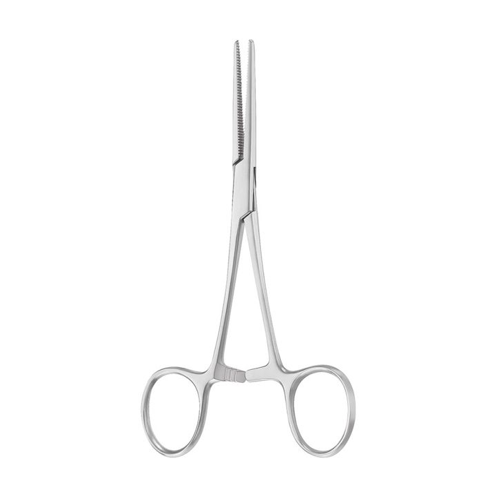 [DIM 12.310.14] PEAN Arterienklemme gerade Gerieft, 14 cm