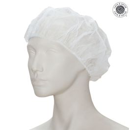 [WIR 10000205] WiroBRACE Vlies-Hauben Barett Weiß Ø 53 cm (100 Stck.)