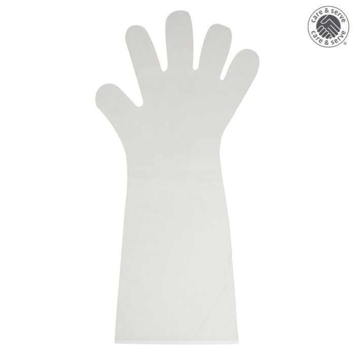 [WIR 40103358] WiroBEND PE-Handschuhe Standardgröße, ca. 53 cm lang (50 Stck.)