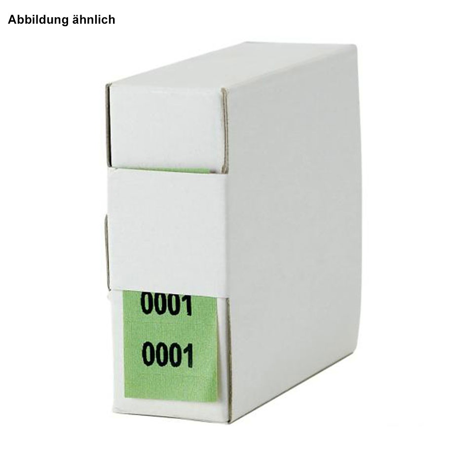 Archiv-Nummern, doppelt 37001 - 38000, grün