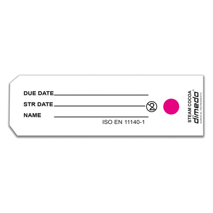 [DIM 88.690.11] Indikatoretiketten aus Papier (100 Stck) Passend für Mini- und Dental Container