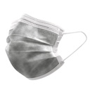 Einmal-Mundschutz Profil Plus Mit Gummizug, grau (50 Stck.)