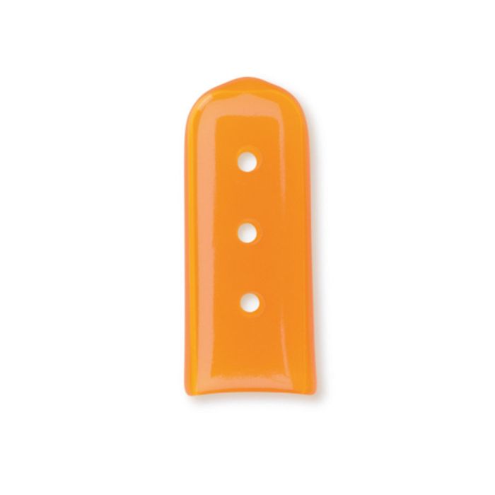 Instrumentenschutzkappen, flach, mit Luftlöchern, orange getönt (100 Stck.)