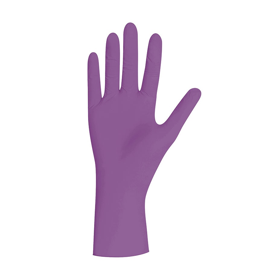 [UGV GP0071] Violet Pearl Nitril U.-Handschuhe Gr. XS Unsteril puderfrei violett (100 Stck.)
