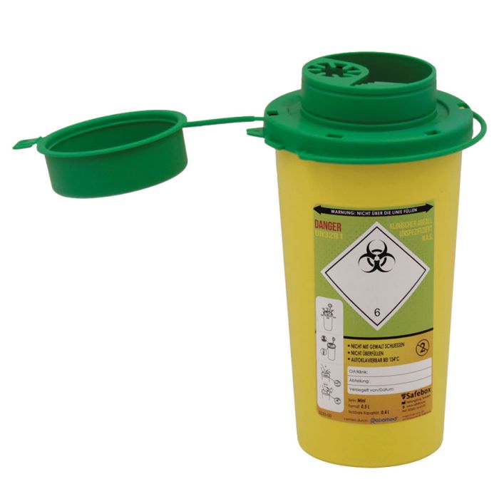 [MEG 193571] Kanülenabwurfbehälter ratiomed Safe-Box REC 0,5 Ltr.