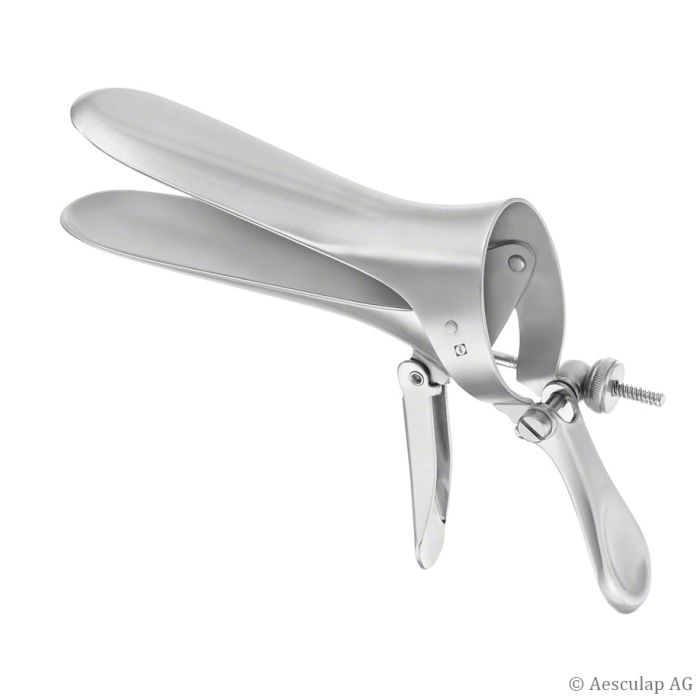 [AES EL088R] CUSCO Scheiden-Spekulum flach 37 mm, unsteril