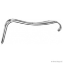 KRISTELLER Scheiden-Spekulum Unteres Blatt, 15 mm, unsteril