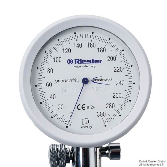 [RIE 1364-100] Precisa N shock-proof, Ø 63 mm Kunststoff/Metall, 1-Schlauch