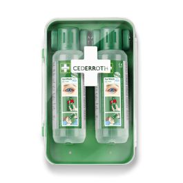 [CED 51011040] Cederroth Eye Wash Cabinet Inkl. 2 x 500 ml Augendusche