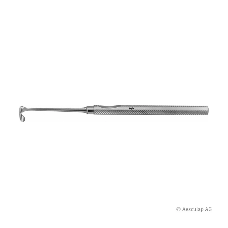 [AES BT944R] Wundhaken Langenbeck-Mannerfelt, 155 mm Maultiefe 20 mm, Maulbreite 6 mm