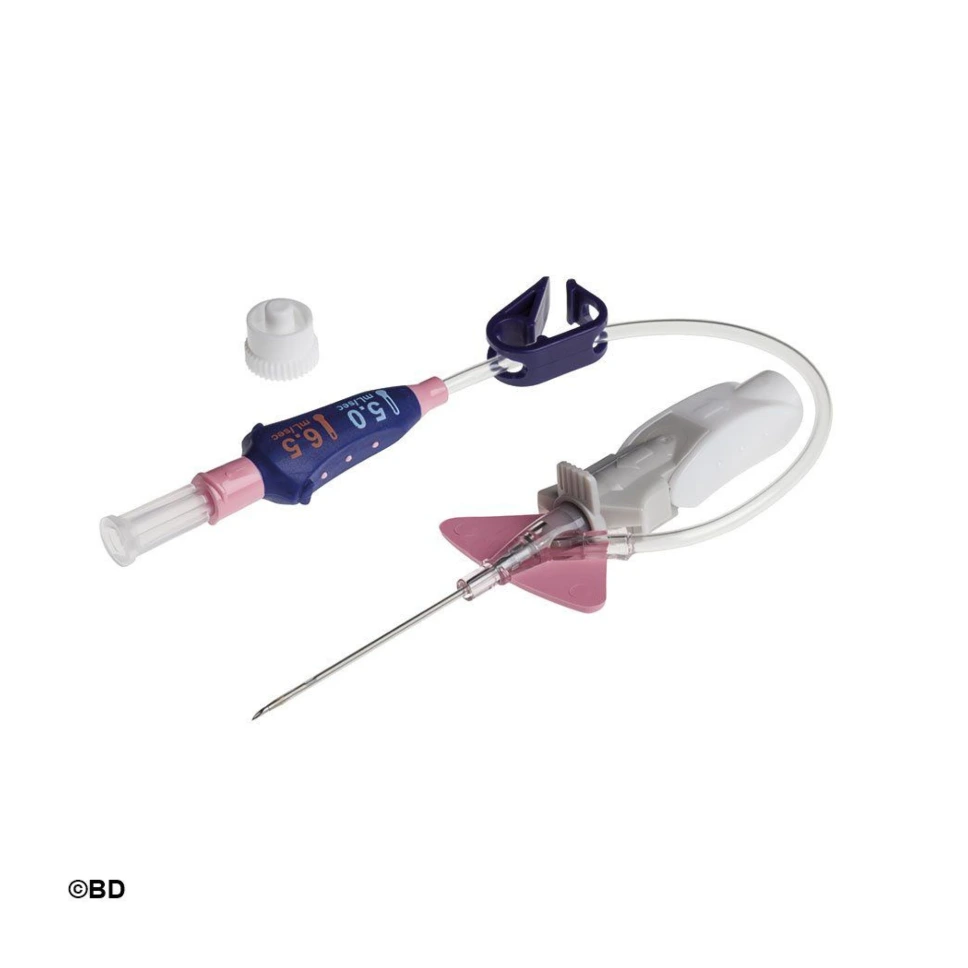 BD Nexiva Diffusics, geschlossenes IV Kathetersystem 20 G, 1,65 x 32 mm, rosa