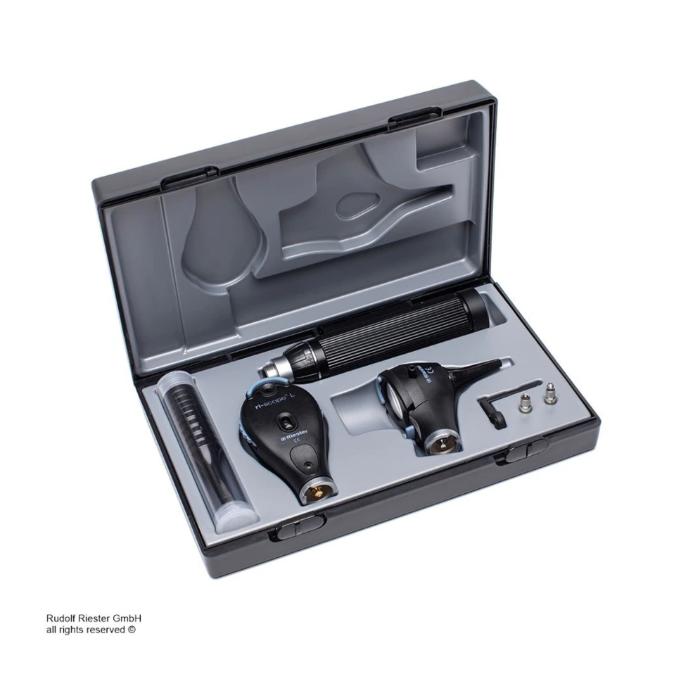 [RIE 3746-203] Ri-scope L F.O. Otoskop L3/Ophthalm. L2 LED 2,5 V, mit Griff Typ C