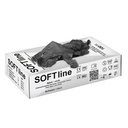 SOFT line Nitril U.-Handschuhe schwarz Gr. M unsteril puderfrei (100 Stck.)