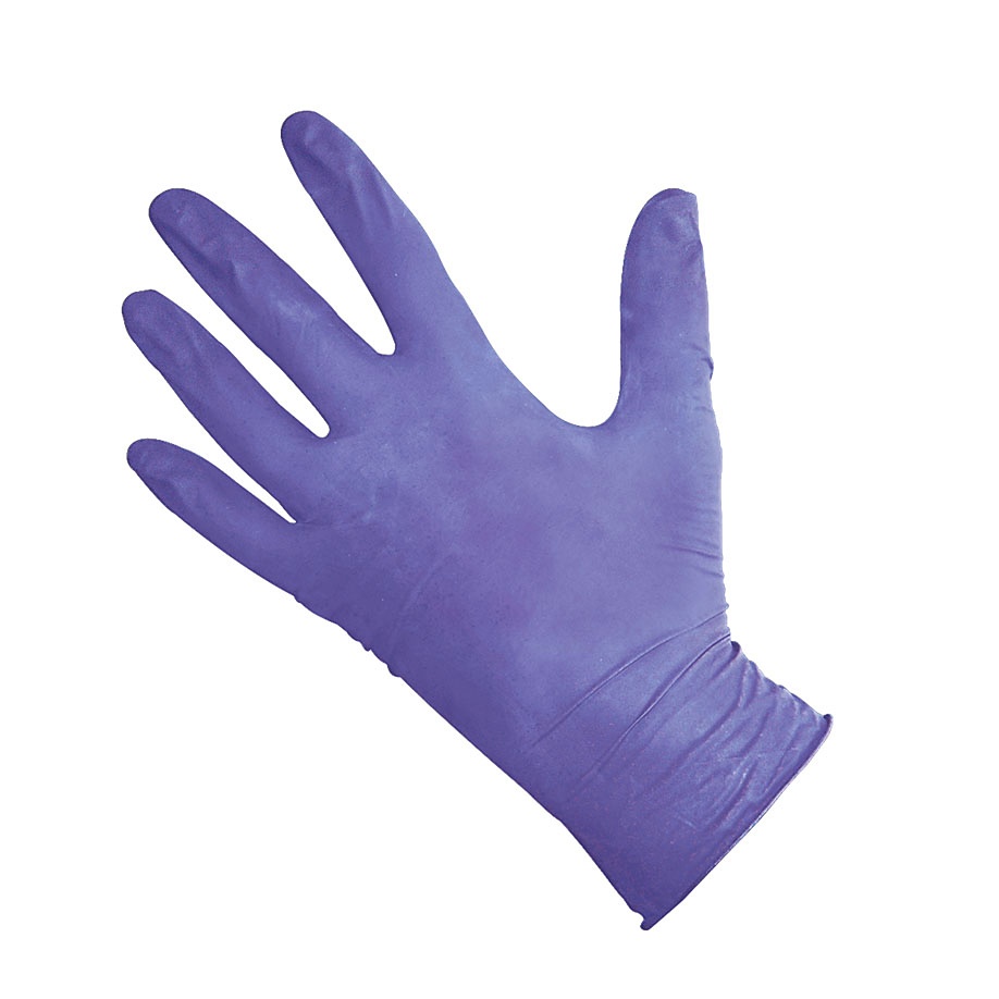 [MEG 136212] Nitril U.-Handschuhe saphir Gr. L unsteril puderfrei (100 Stck.)