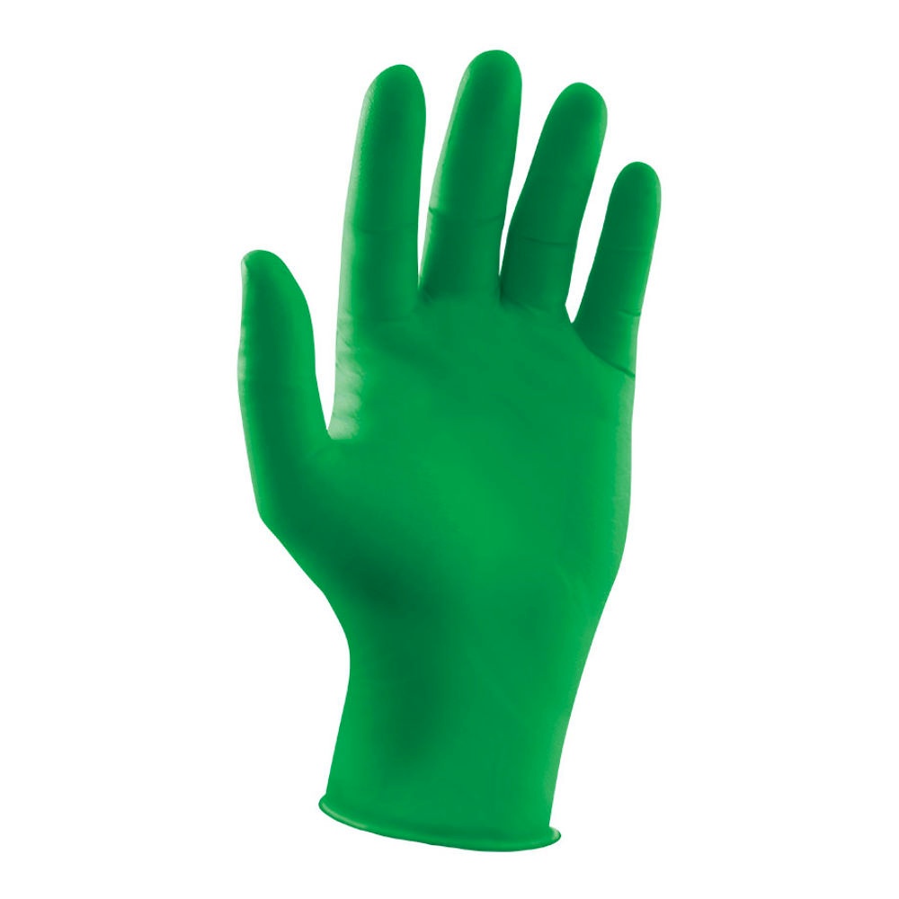 [MEG 136300] Nature Gloves Nitril U.-Handschuhe grün Gr. XS unsteril puderfrei (100 Stck.)