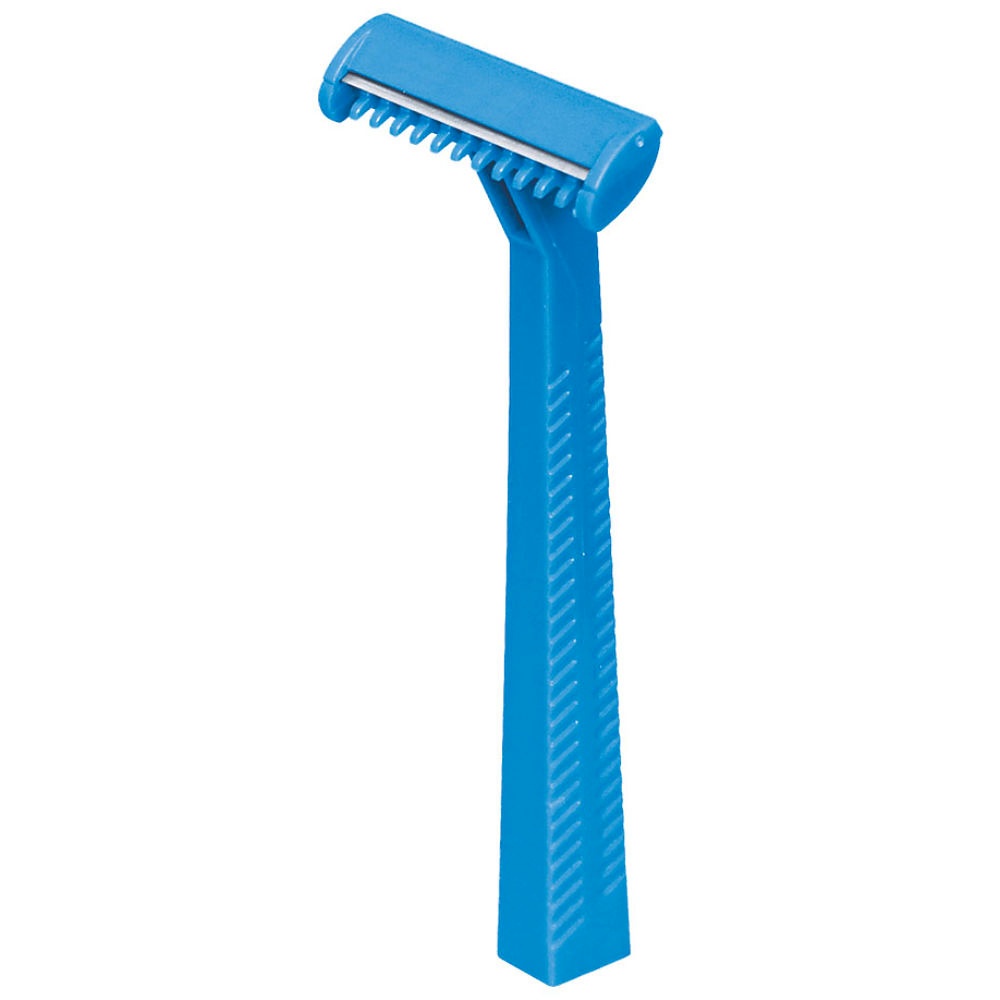 [MEG 142013] Einmal-Rasierer unsteril einschneidig Blau (100 Stck.)