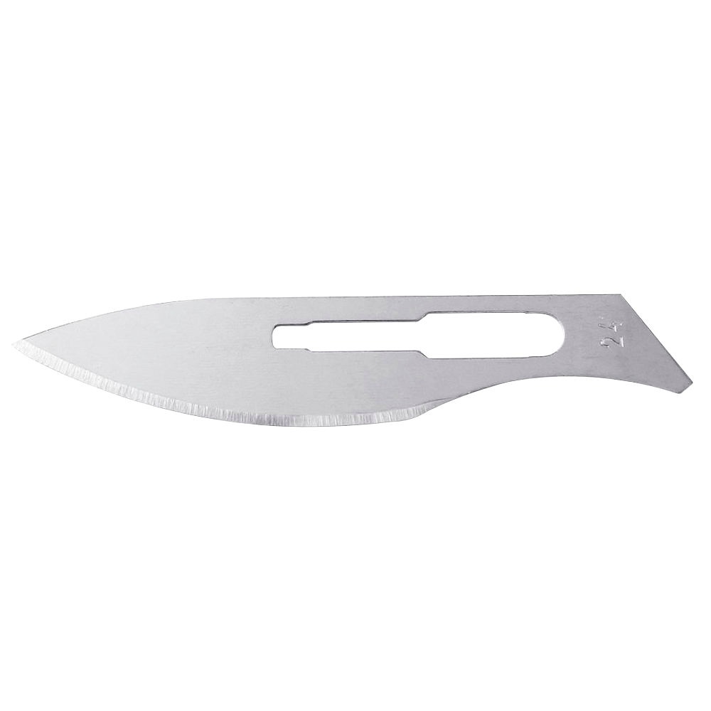 [MEG 146124] Einmal-Skalpellklingen ratiomed Fig. 24 Steril (100 Stck.)