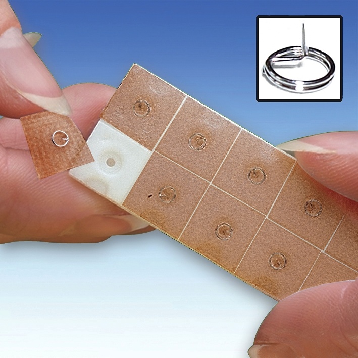 Ohr-Dauernadeln ratiomed 0,20 x 1,3 (10 x 10 Stck.)