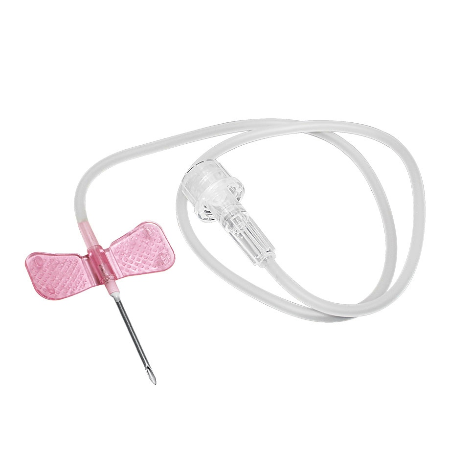 Wingflo Flügelkanülen 18 G, 1,20 x 19 mm, rosa (50 Stck.)