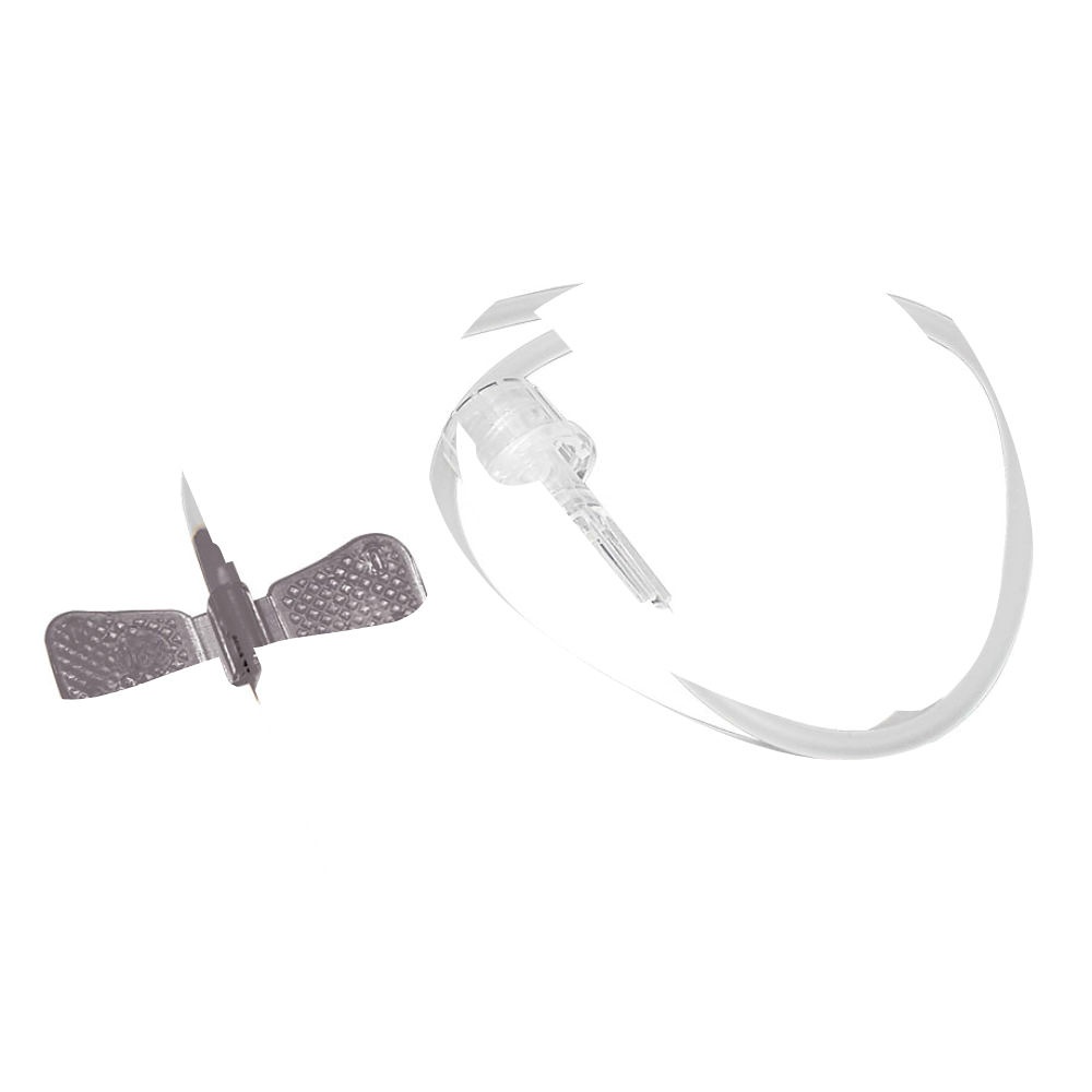 [MEG 149022] Wingflo Flügelkanülen 22 G, 0,70 x 19 mm, schwarz (50 Stck.)