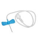 Wingflo Flügelkanülen 23 G, 0,60 x 19 mm, blau (50 Stck.)