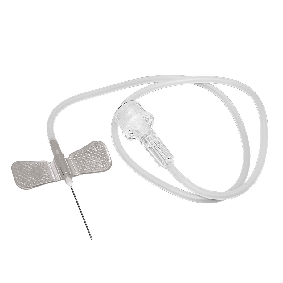 Wingflo Flügelkanülen 27 G, 0,40 x 19 mm, grau (50 Stck.)