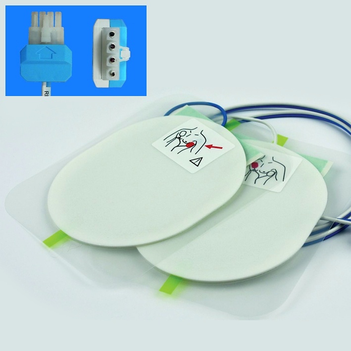 Einmal-Multifunktions-Defi-Elektroden Für Erw. Über 25 kg (1 Paar)