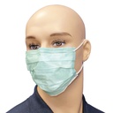 OP-Masken Typ II 3-lagig grün Ohrschlaufen