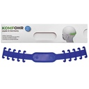KOMFOHR Maskenhalter dunkelblau Einzeln im Komfort-Etui