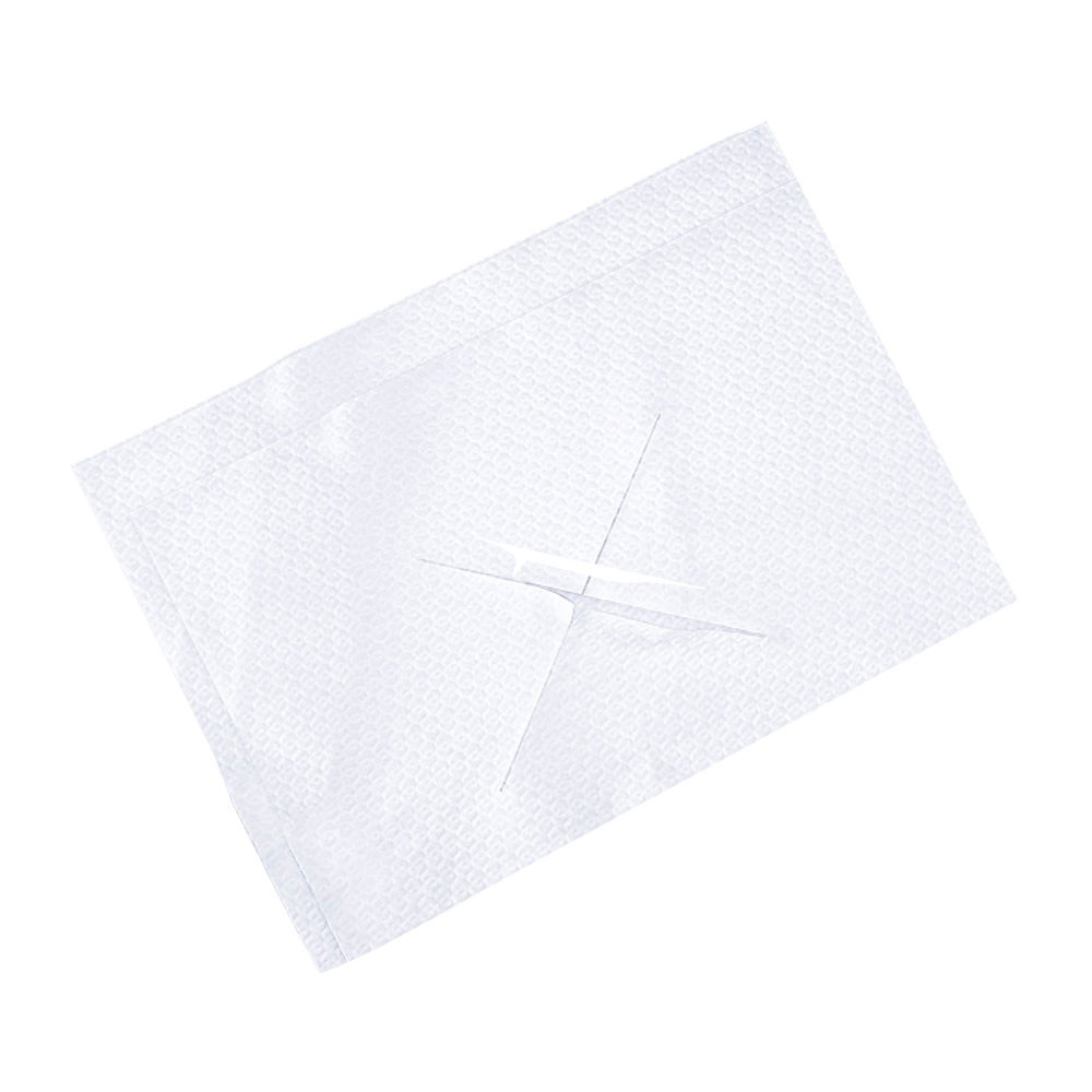 [MEG 170820] Massageliege-Gesichtsauflagen Airlaid Weiß 35 x 28 cm (100 Stck.)