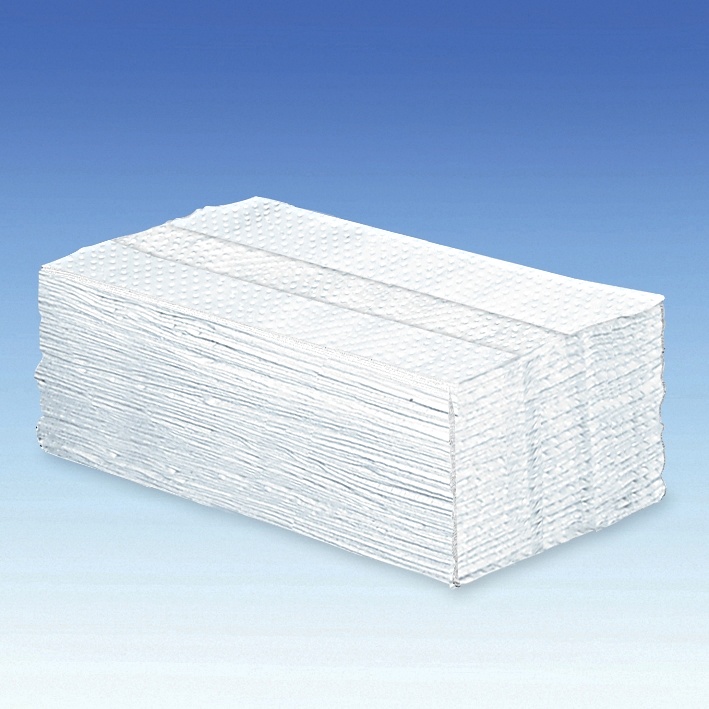 [MEG 172204] Falthandtücher hochweiß 2-lagig 25 x 33 cm (24 x 128 Stck.)