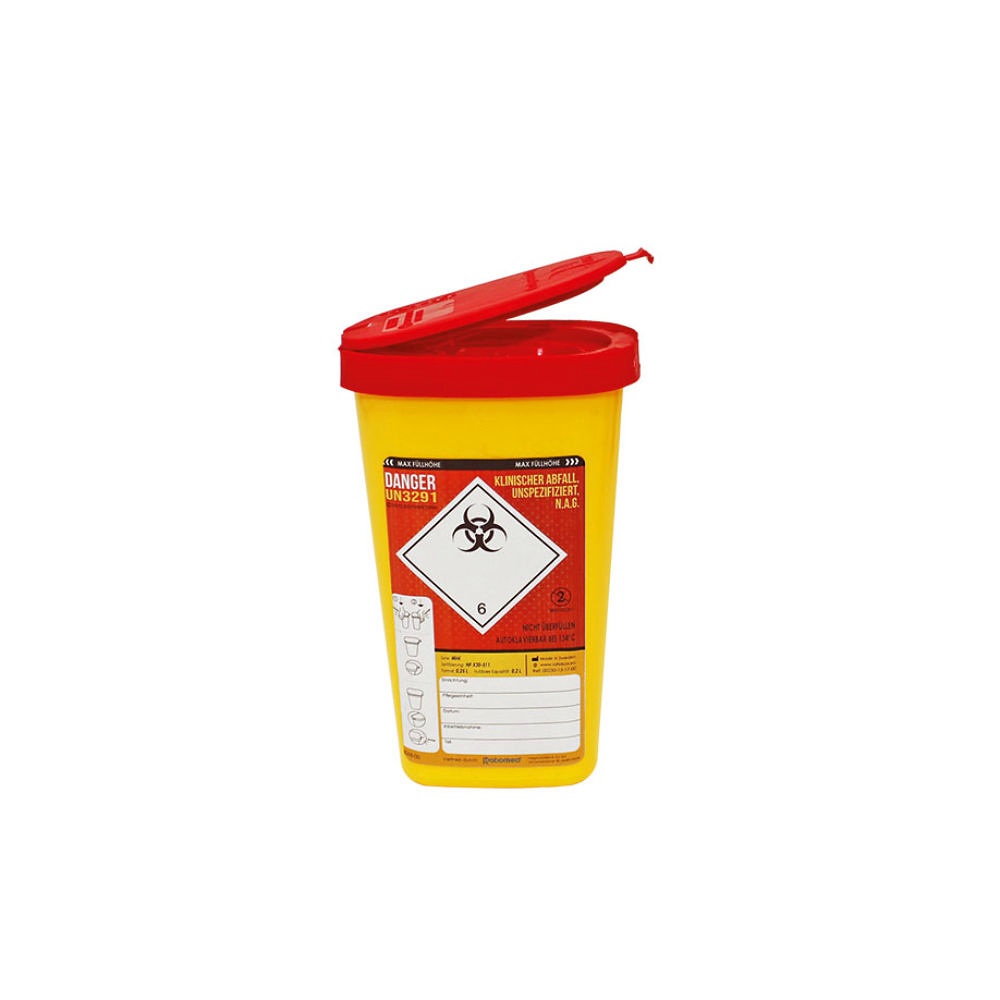 [MEG 193500] Kanülenabwurfbehälter ratiomed Safe-Box 0,25 Ltr.
