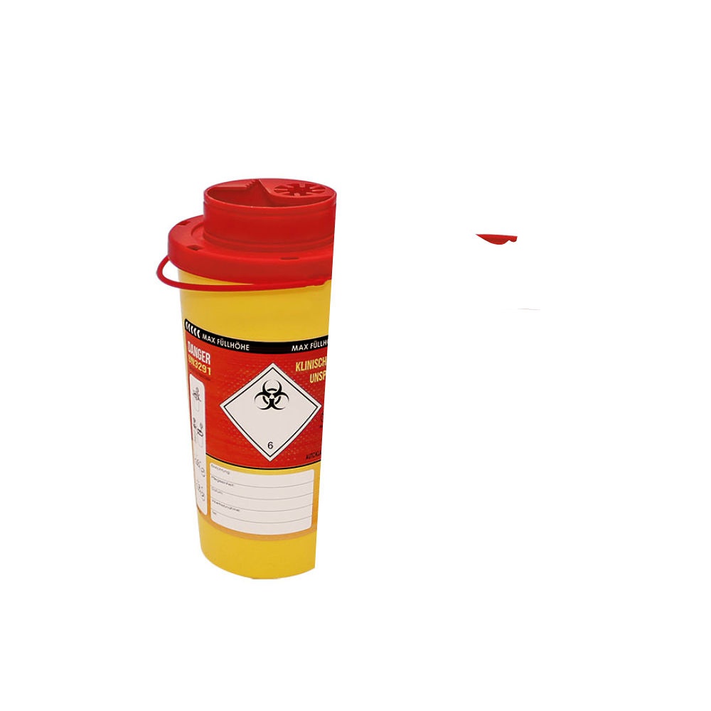 Kanülenabwurfbehälter ratiomed Safe-Box 0,5 Ltr.