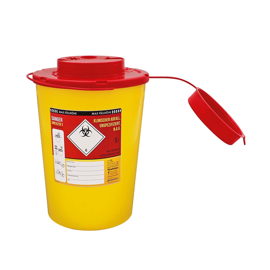 [MEG 193515] Kanülenabwurfbehälter ratiomed Safe-Box 2,2 Ltr.